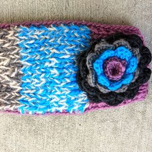 Women's Crochet Flower Headband